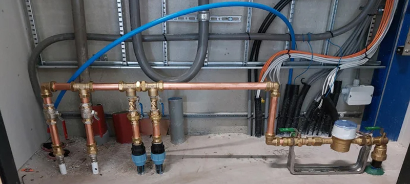 Gasinstallatie en leidingen professioneel aangelegd in woning